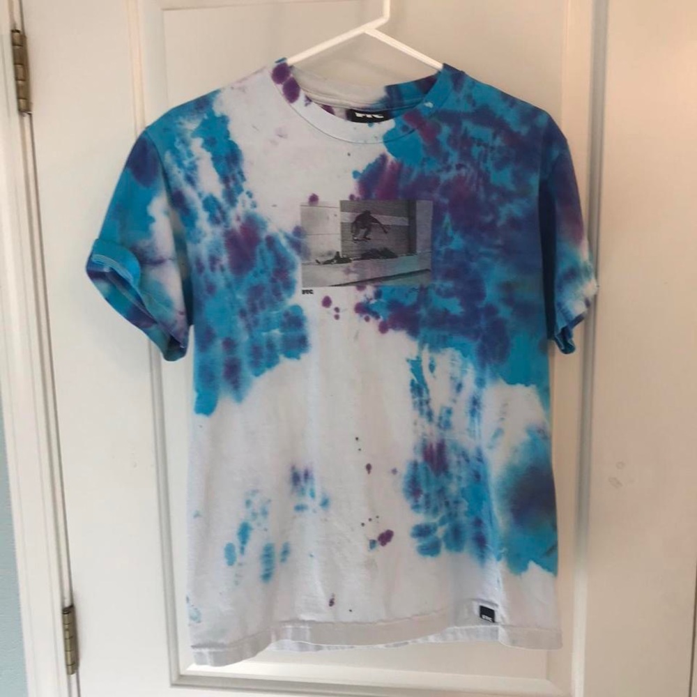 Custom tie dye FTC t-shirt